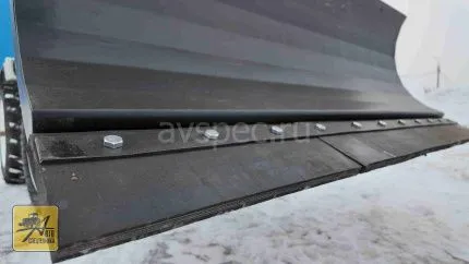 Отвал для уборки снега на ременные трактора усиленный